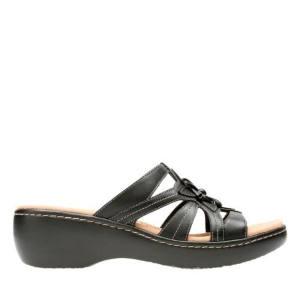 Women's Clarks Delana Venna Leather Black